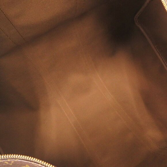 LOUIS VUITTON Brown Monogram Keepall Bandouliere 55 Boston Bag - Picture 8 of 11